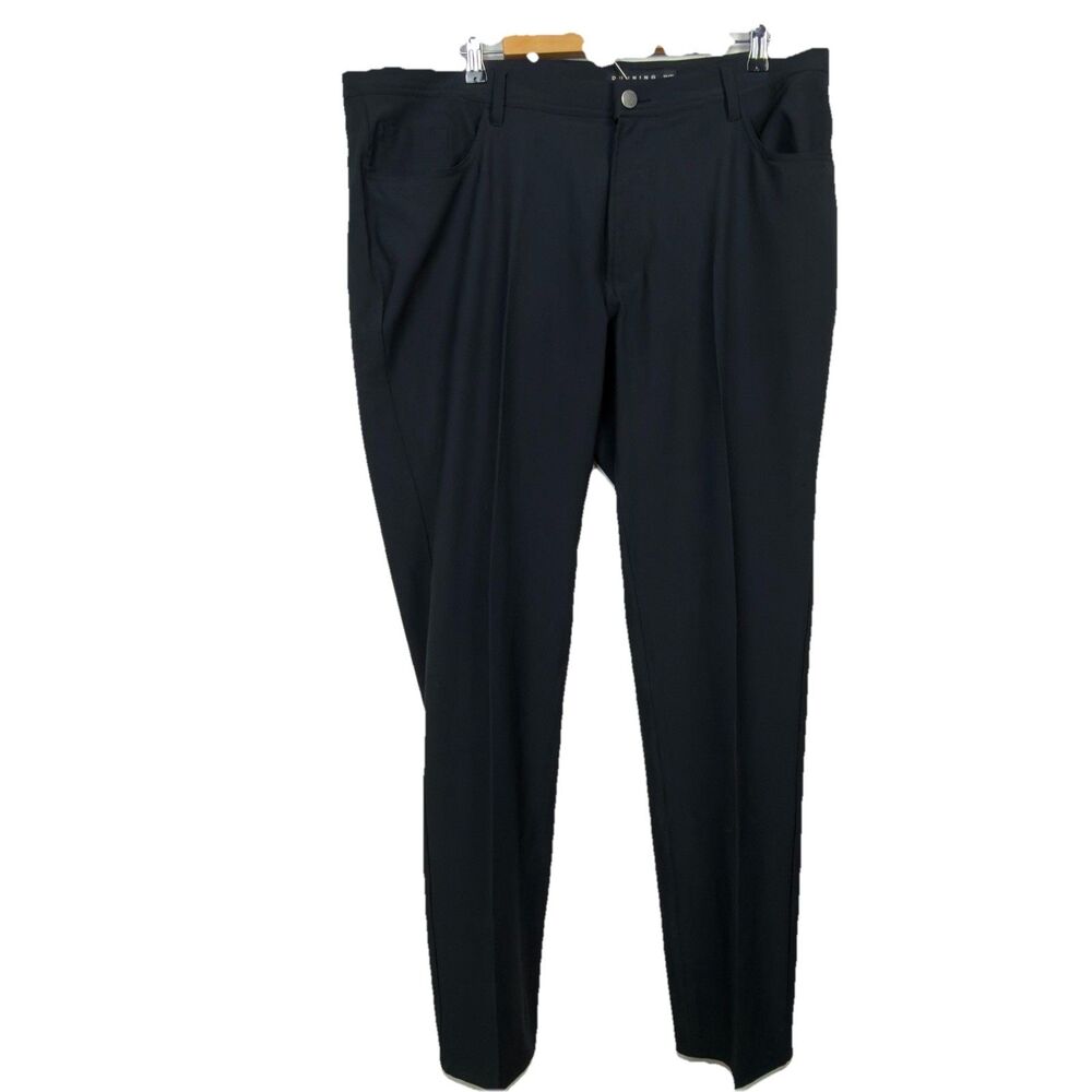 Dunning Golf Pants Bundle Men’s 40x32 Pleated Black Stretch Performance